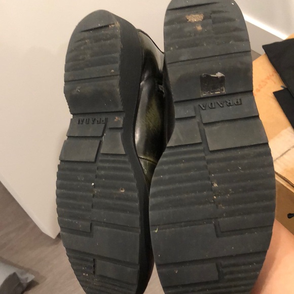 Rare Prada Combat Boots Size 9.5 - Picture 5 of 8